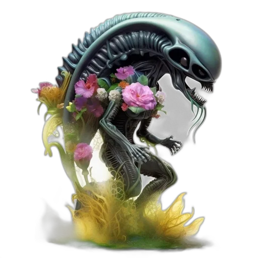 creature, hat, crown, robot transparent PNG cut-out