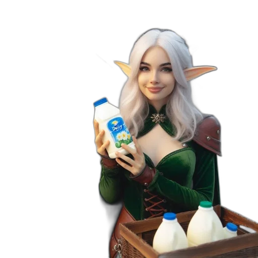 bottle, dragon, food, fantasy art transparent PNG cut-out