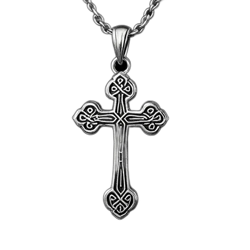 jewelry, sword, silver, cross transparent PNG cut-out