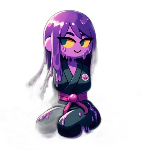 creature, staff, robot, pixel art transparent PNG cut-out