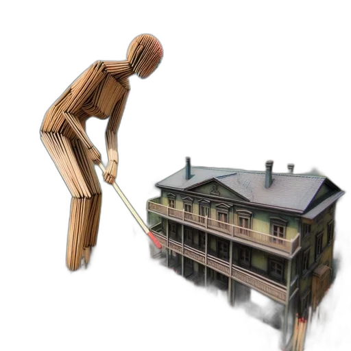 building, furniture, staff, robot transparent PNG cut-out