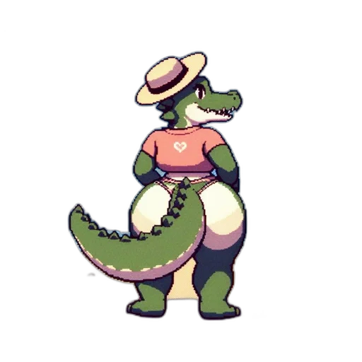 hat, dragon, creature, staff transparent PNG cut-out