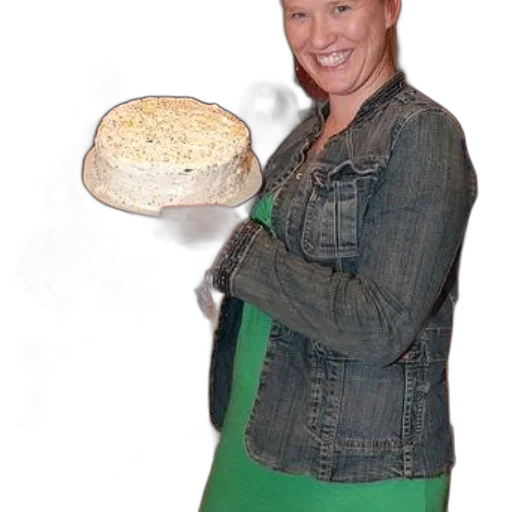 jacket, food, hat, staff transparent PNG cut-out