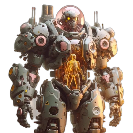 robot, weapon, creature, animal transparent PNG cut-out