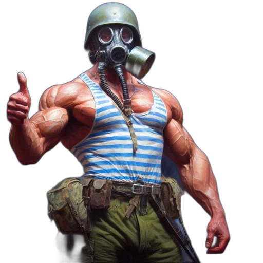 mask, robot, concept art, comic book art transparent PNG cut-out
