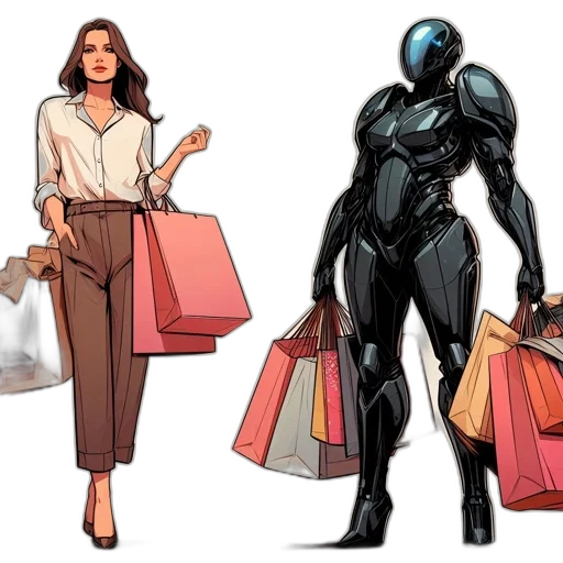 concept art, comic book art, earth tones, blue transparent PNG cut-out