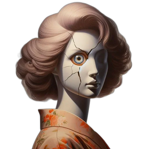 mask, robot, face, dress transparent PNG cut-out