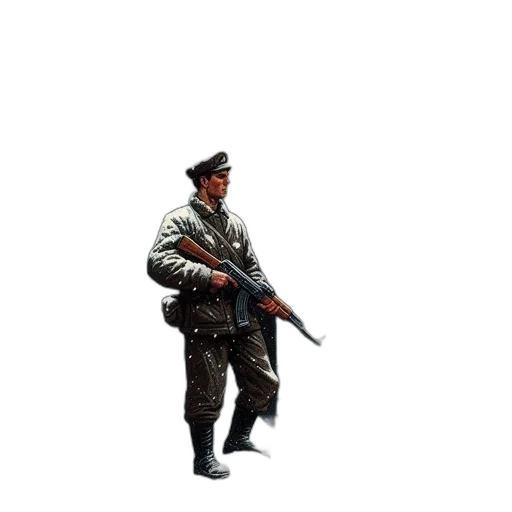 staff, weapon, jacket, animal transparent PNG cut-out