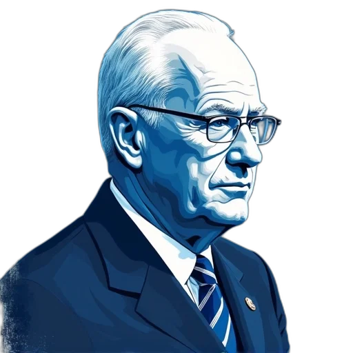 face, photorealistic, cartoon, blue transparent PNG cut-out