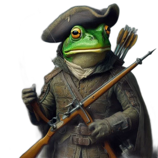 staff, weapon, hat, animal transparent PNG cut-out