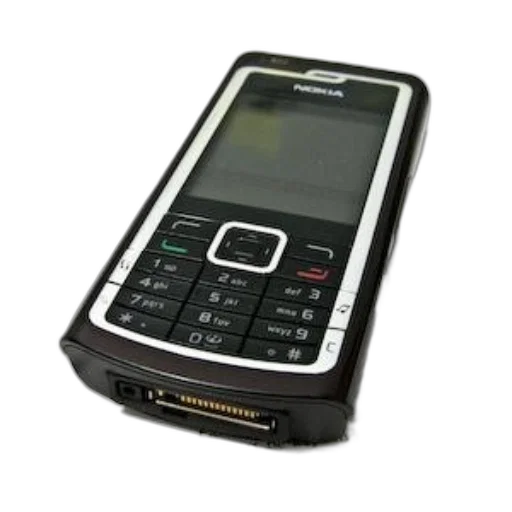 old, nokia, phone, sits transparent PNG cut-out
