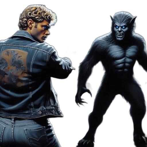 jacket, concept art, comic book art, young transparent PNG cut-out