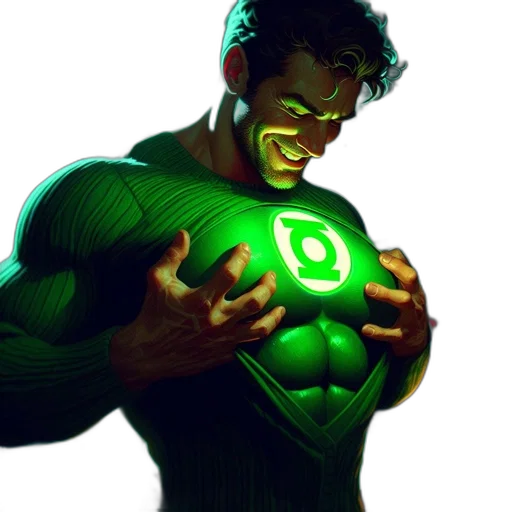 comic book art, concept art, 3d render, photorealistic transparent PNG cut-out