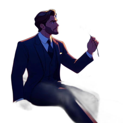 staff, jacket, concept art, pixel art transparent PNG cut-out