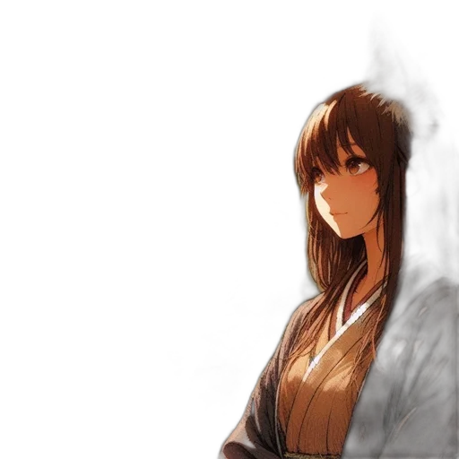 staff, face, sword, dress transparent PNG cut-out