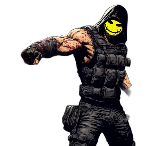 mask, weapon, face, staff transparent PNG cut-out