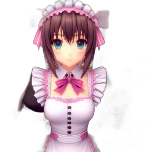 robot, dress, staff, face transparent PNG cut-out