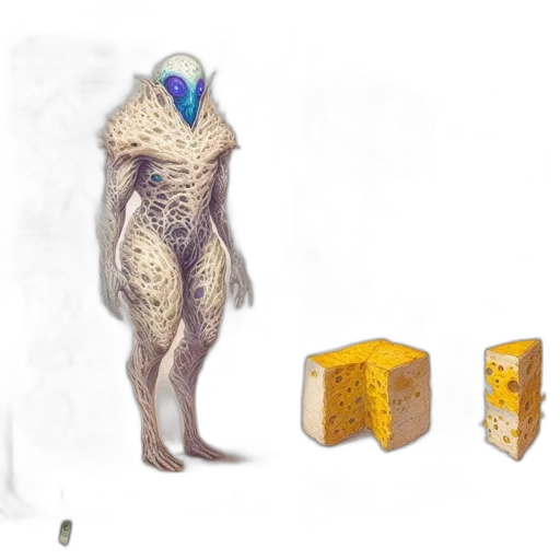 creature, robot, food, jewelry transparent PNG cut-out