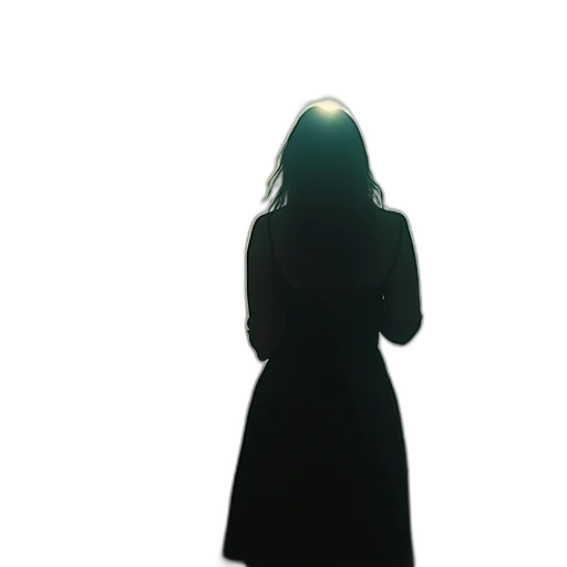 dress, jacket, staff, hat transparent PNG cut-out