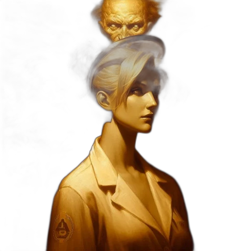 mask, face, staff, jacket transparent PNG cut-out