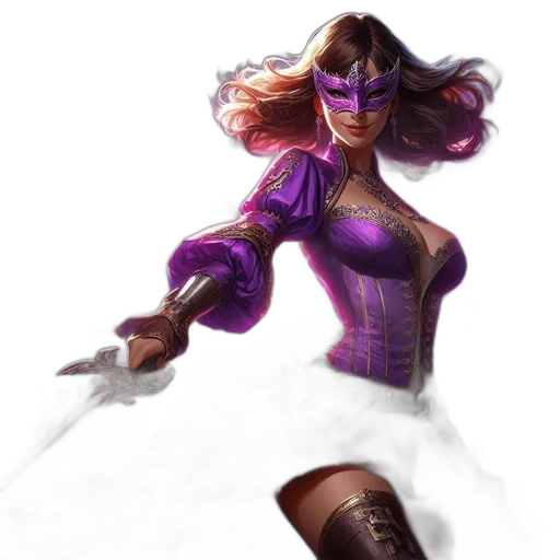 concept art, fantasy art, comic book art, 3d render transparent PNG cut-out