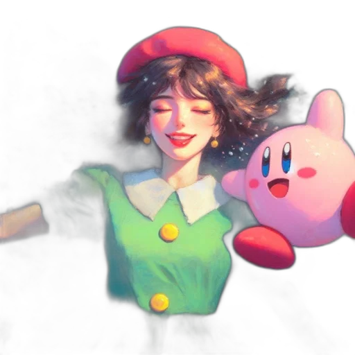 hat, dress, face, weapon transparent PNG cut-out