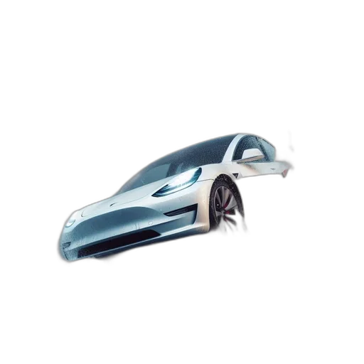 car, robot, weapon, 3d render transparent PNG cut-out