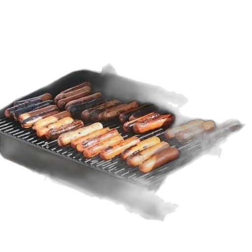 food, weapon, 3d render, photorealistic transparent PNG cut-out