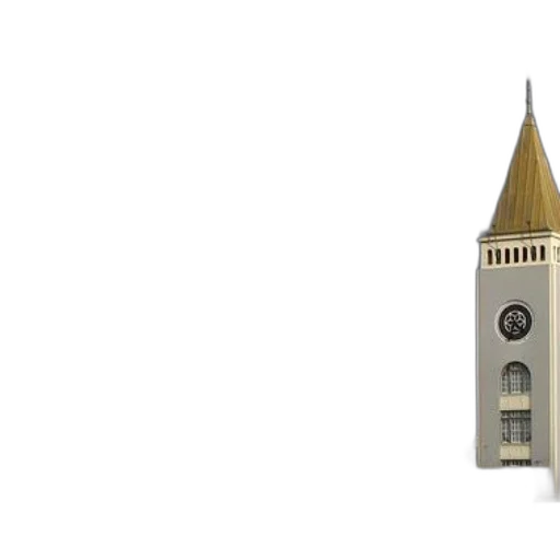 building, 3d render, concept art, photorealistic transparent PNG cut-out