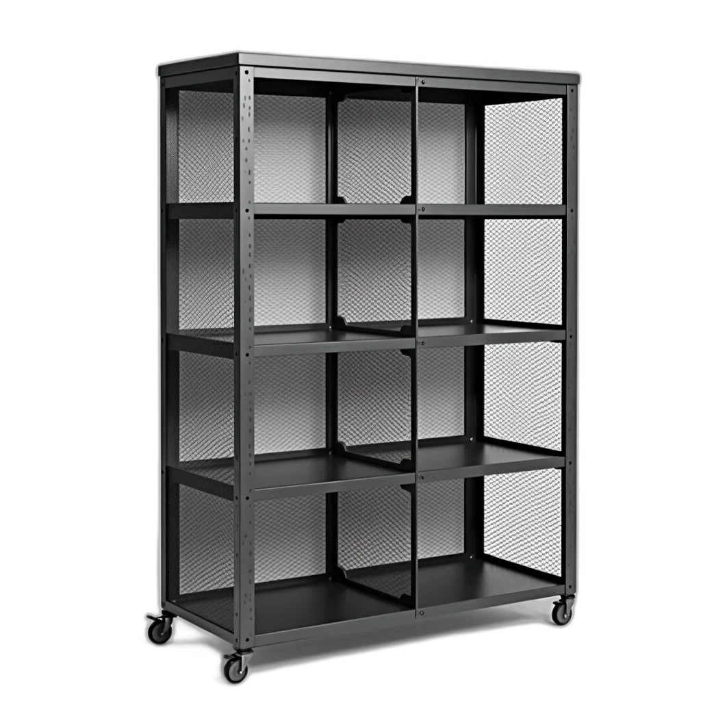 furniture, 3d render, monochrome, black transparent PNG cut-out