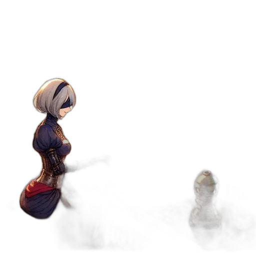 robot, mask, dress, creature transparent PNG cut-out