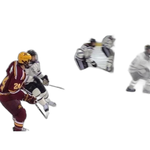 concept art, hockey, player, red transparent PNG cut-out