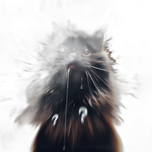 animal, hair, creature, face transparent PNG cut-out