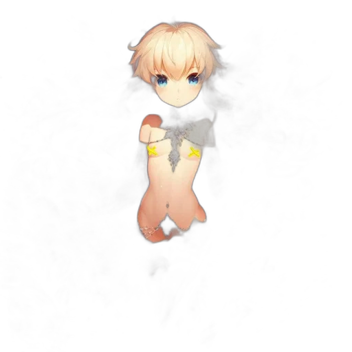 creature, staff, weapon, pixel art transparent PNG cut-out