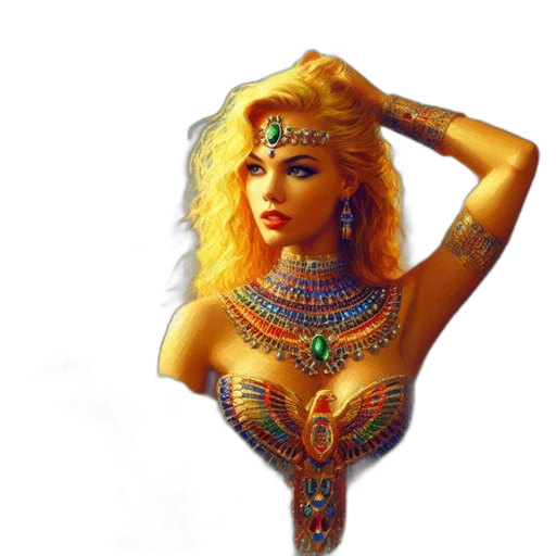 jewelry, crown, fantasy art, pixel art transparent PNG cut-out