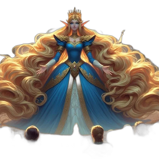 crown, fantasy art, concept art, pixel art transparent PNG cut-out