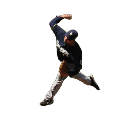 baseball, player, blue, uniform transparent PNG cut-out