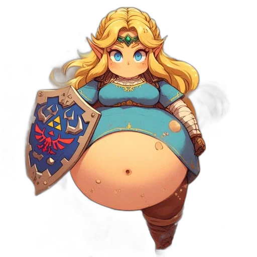 dress, staff, food, weapon transparent PNG cut-out