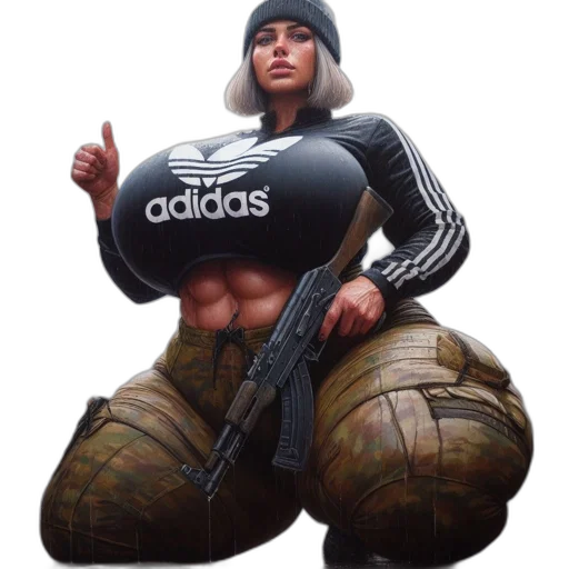 jacket, weapon, hat, animal transparent PNG cut-out