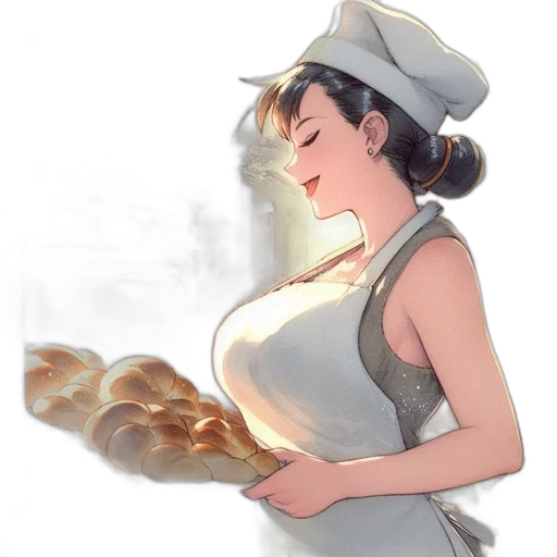 staff, weapon, hat, dress transparent PNG cut-out