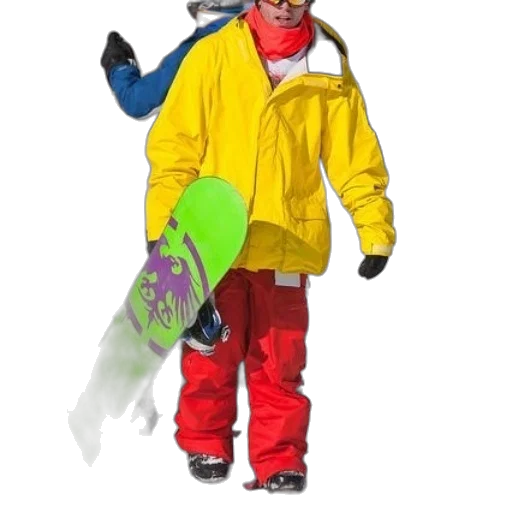 jacket, staff, mask, face transparent PNG cut-out