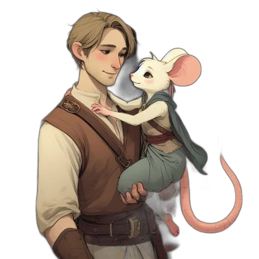 staff, creature, animal, concept art transparent PNG cut-out