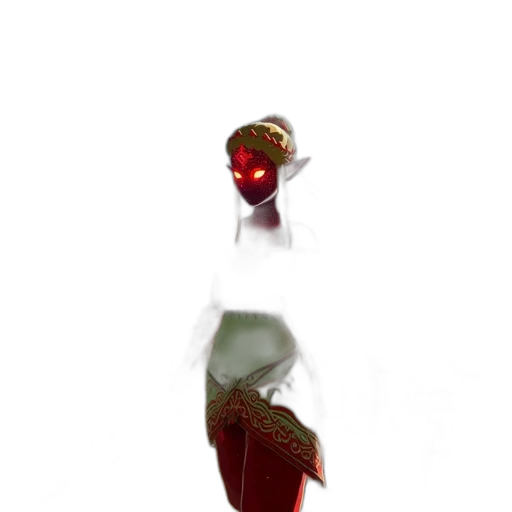 robot, creature, mask, crown transparent PNG cut-out