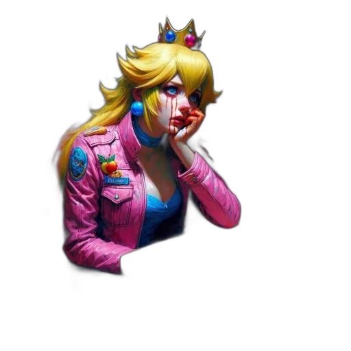 crown, face, weapon, dress transparent PNG cut-out
