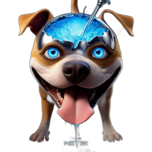 staff, animal, creature, robot transparent PNG cut-out