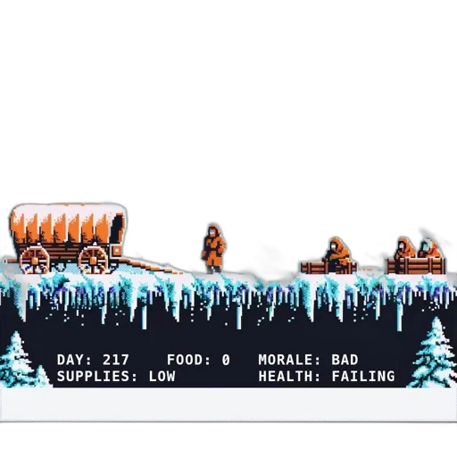 pixel art, concept art, snow, underwater transparent PNG cut-out
