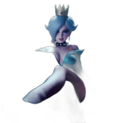 crown, staff, creature, robot transparent PNG cut-out