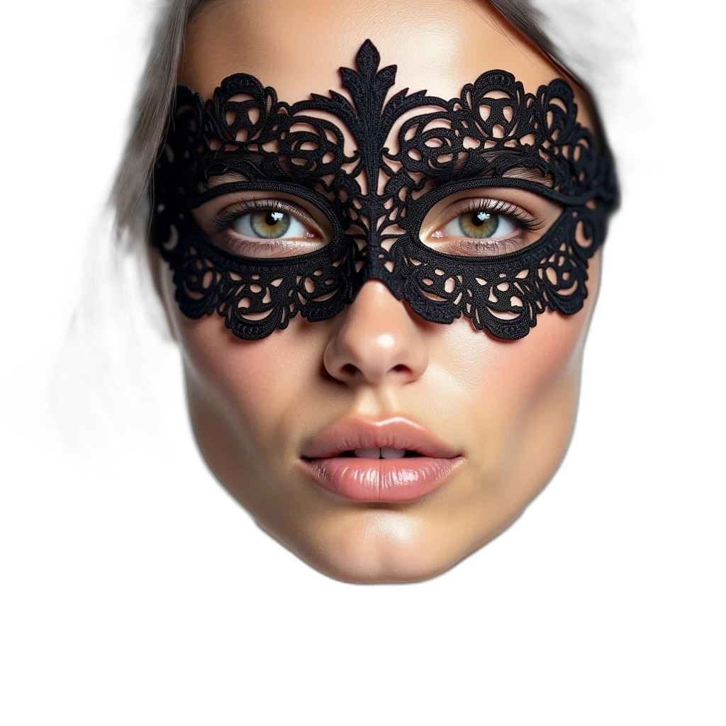 mask, face, jewelry, crown transparent PNG cut-out