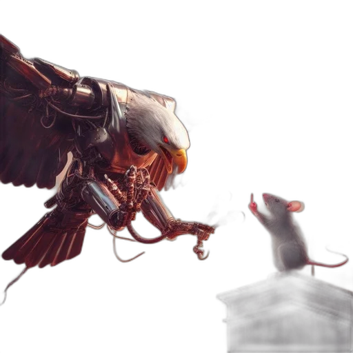 creature, animal, robot, concept art transparent PNG cut-out