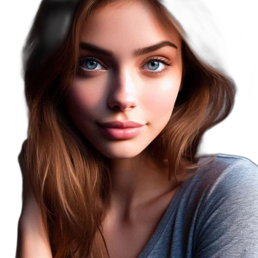 face, hair, jewelry, hat transparent PNG cut-out